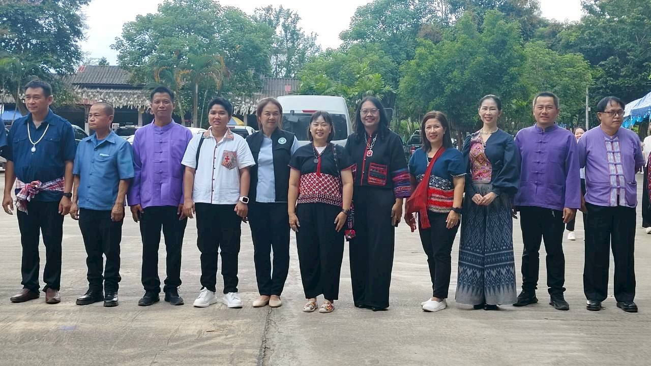 พช.แม่จัน : ร่วมกิจกรรมผู้ว่าเชียงราย พาเที่ยวเพื่อสุขภาพ เส้นทางเติมสุข : แม่จัน Chill & Heal