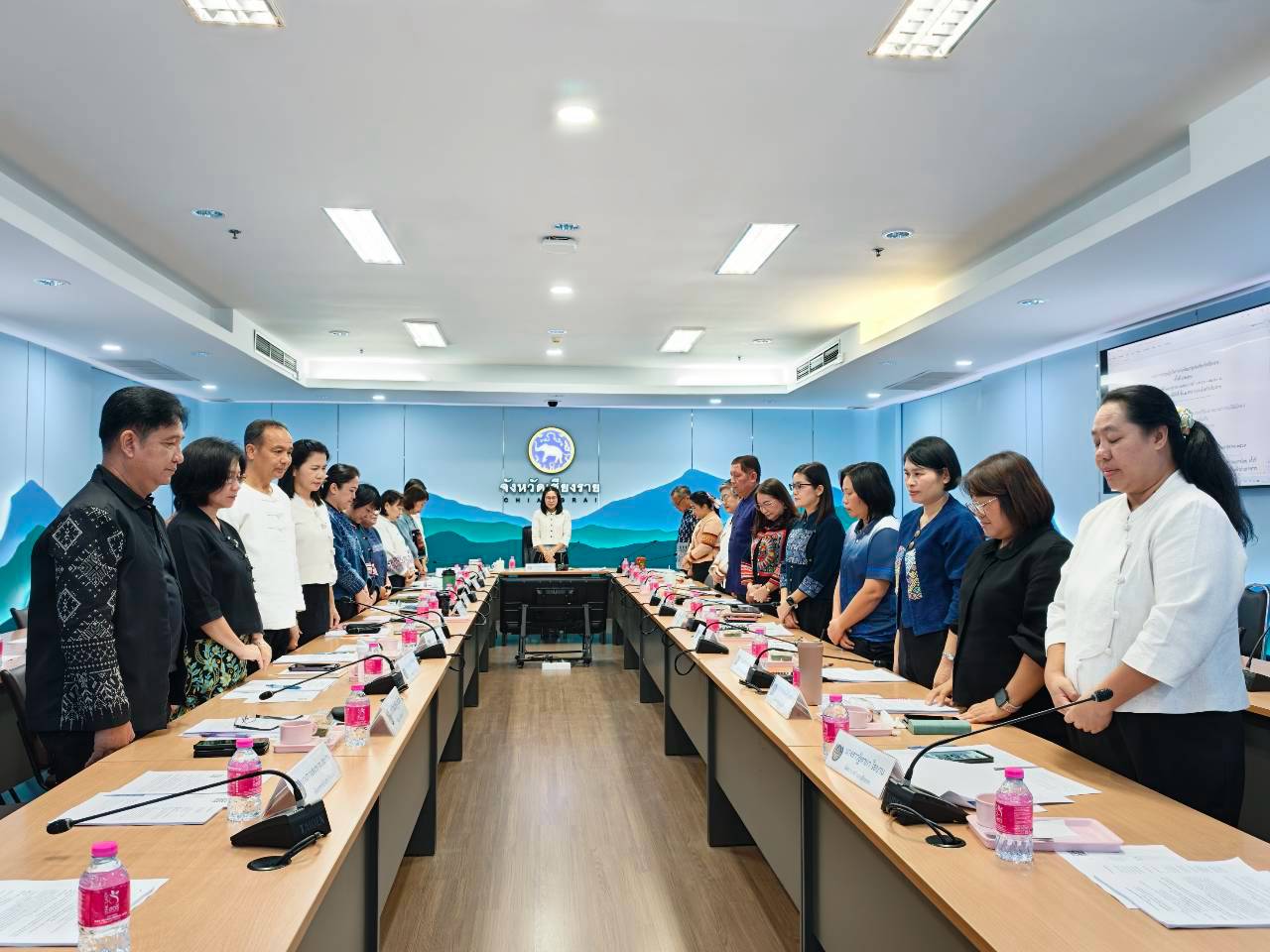 พช.แม่จัน : ร่วมประชุมผู้บริหารงานพัฒนาชุมชนจังหวัดเชียงราย ครั้งที่ 9/2569 ขับเคลื่อนภารกิจพัฒนาชุมชนอย่างมีประสิทธิภาพ